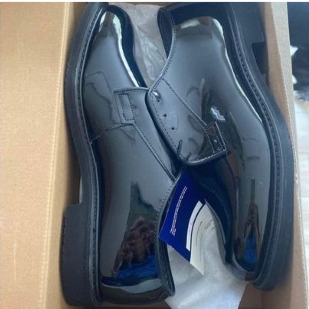 Men’s Brand New In Box Patent Leather Shoes